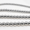 Bransoletka srebrna kulki 3 mm