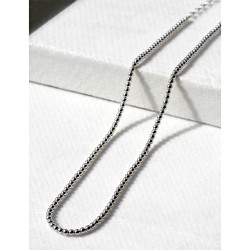 Naszyjnik srebrny kulki 3 mm
